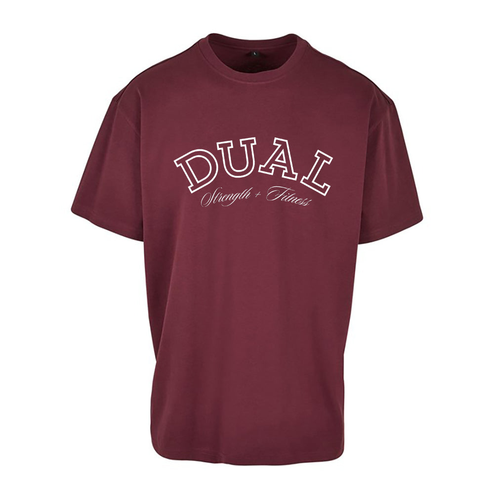 Dual Arch Print - Oversized Heavyweight T shirt