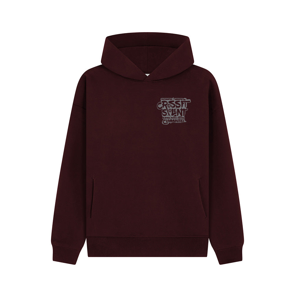 SOLENT CROSSFIT - OVERSIZED HOODIE - Community Print