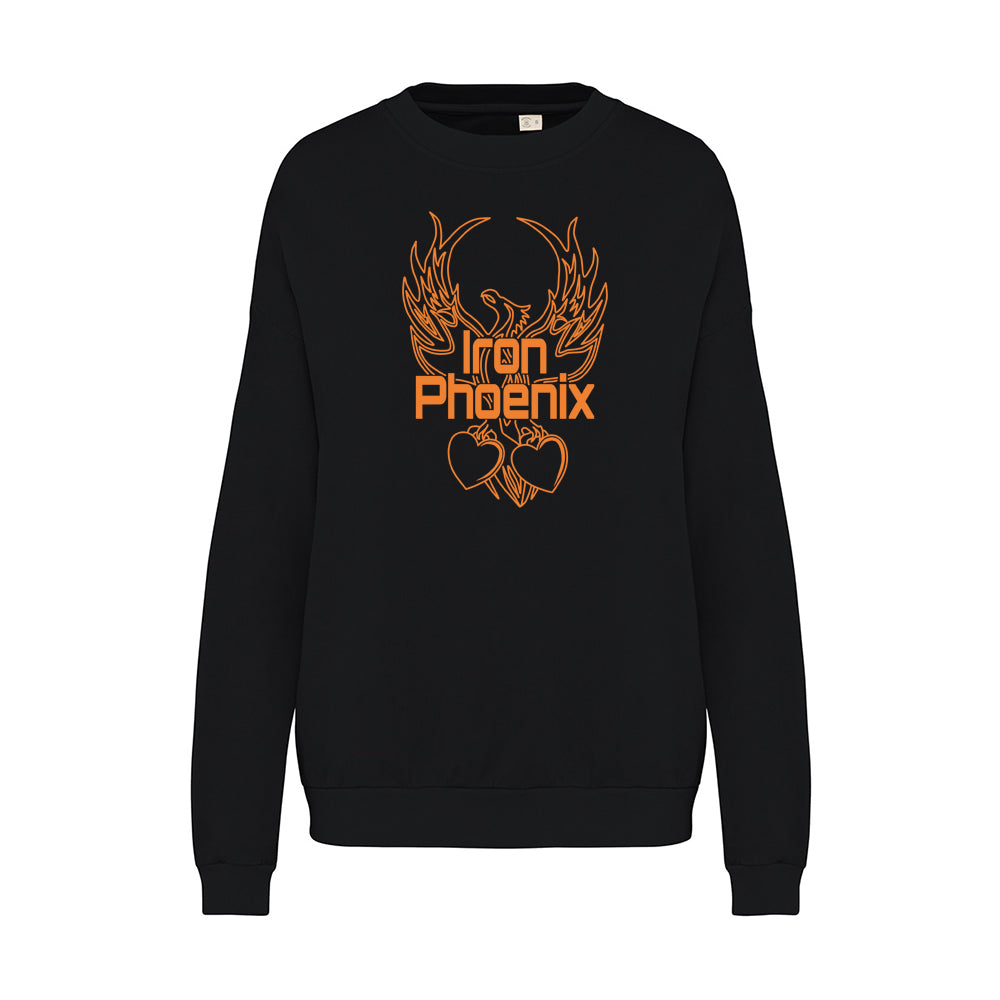 Iron Phoenix - Oversized Sweatshirt - Phoenix Print