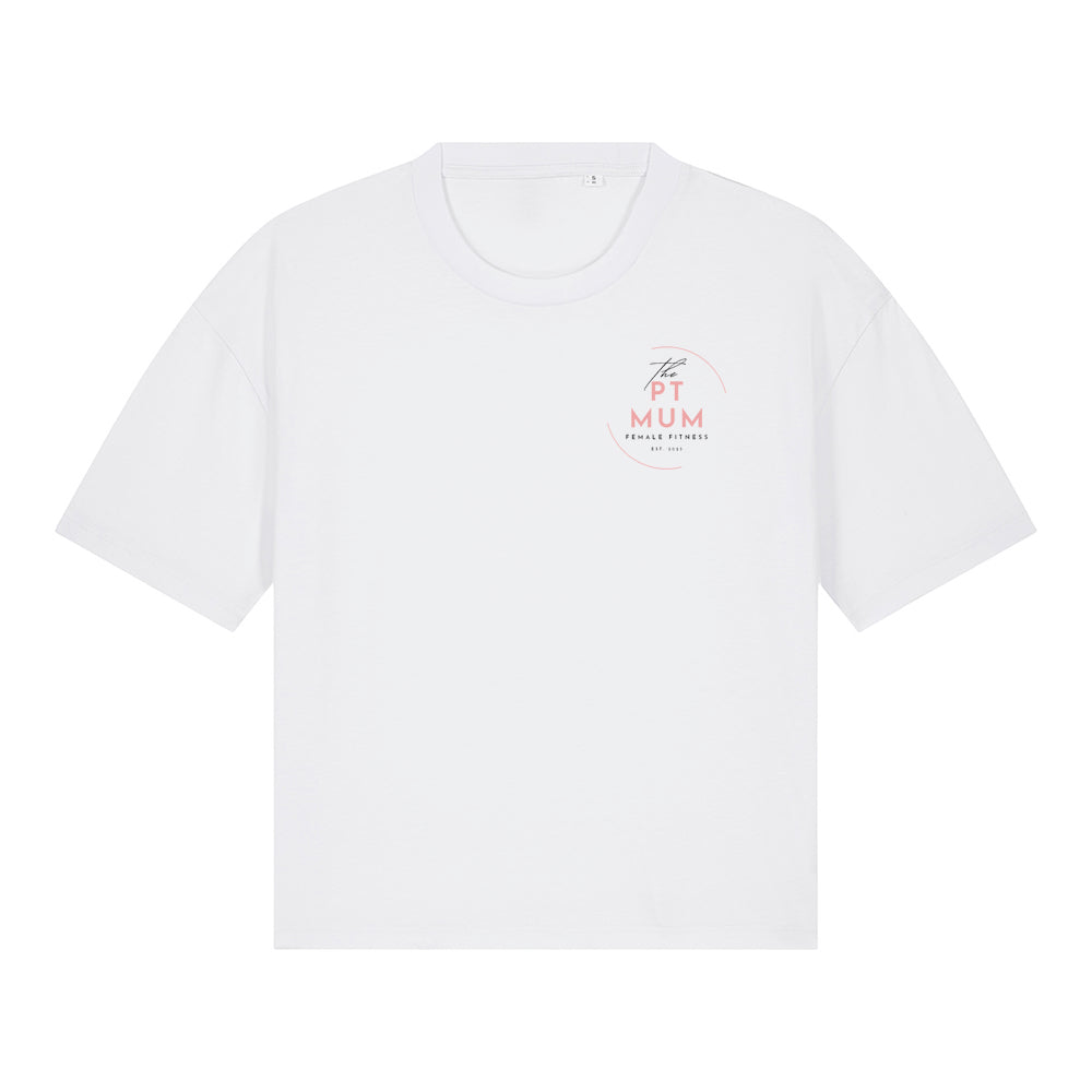 The PT Mum - Cropped Boxy Tee