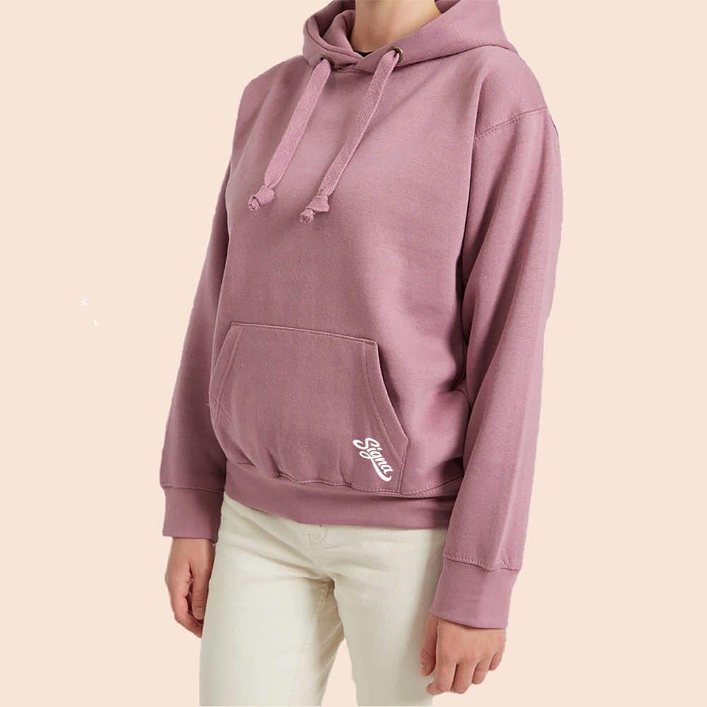 Lightweight Pullover hoodie - Subtle print