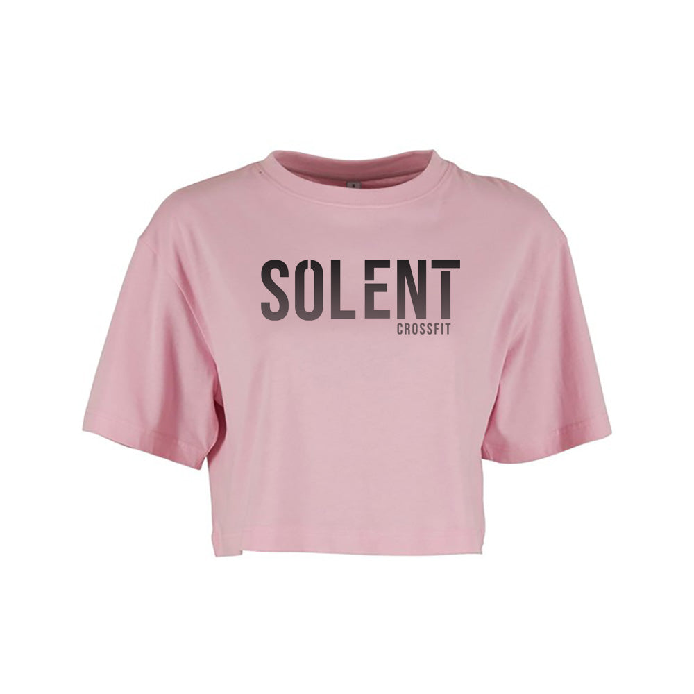 SOLENT CROSSFIT - Ladies Cropped T shirt - Standard Print
