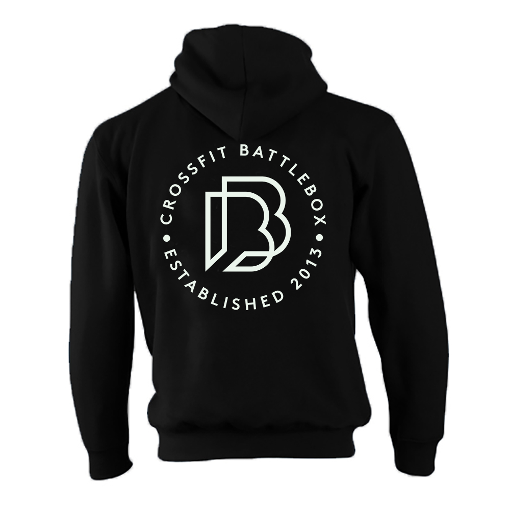 Battle Box Heavy Weight Zip Up Hoodie