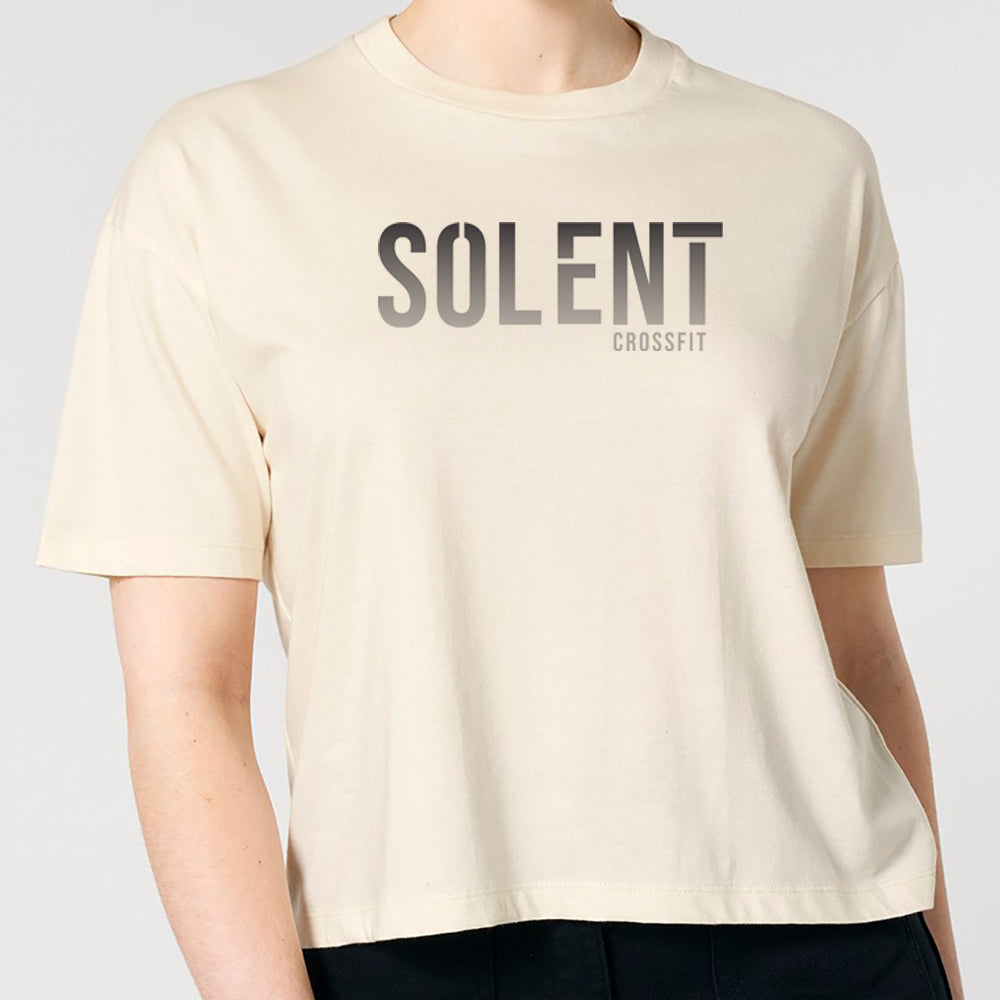 SOLENT CROSSFIT - Ladies Boxy short T shirt - Standard print