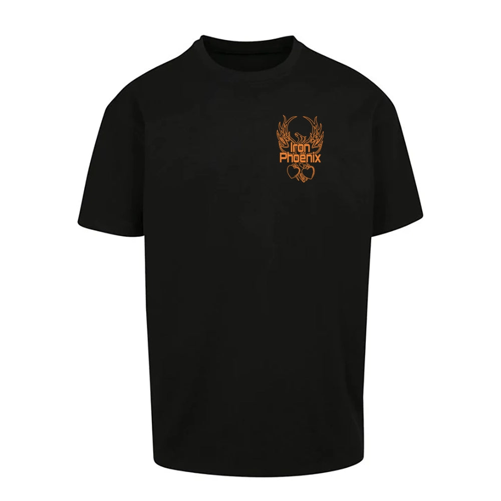 Iron Phoenix - Oversized Heavyweight T shirt - OOTA Print
