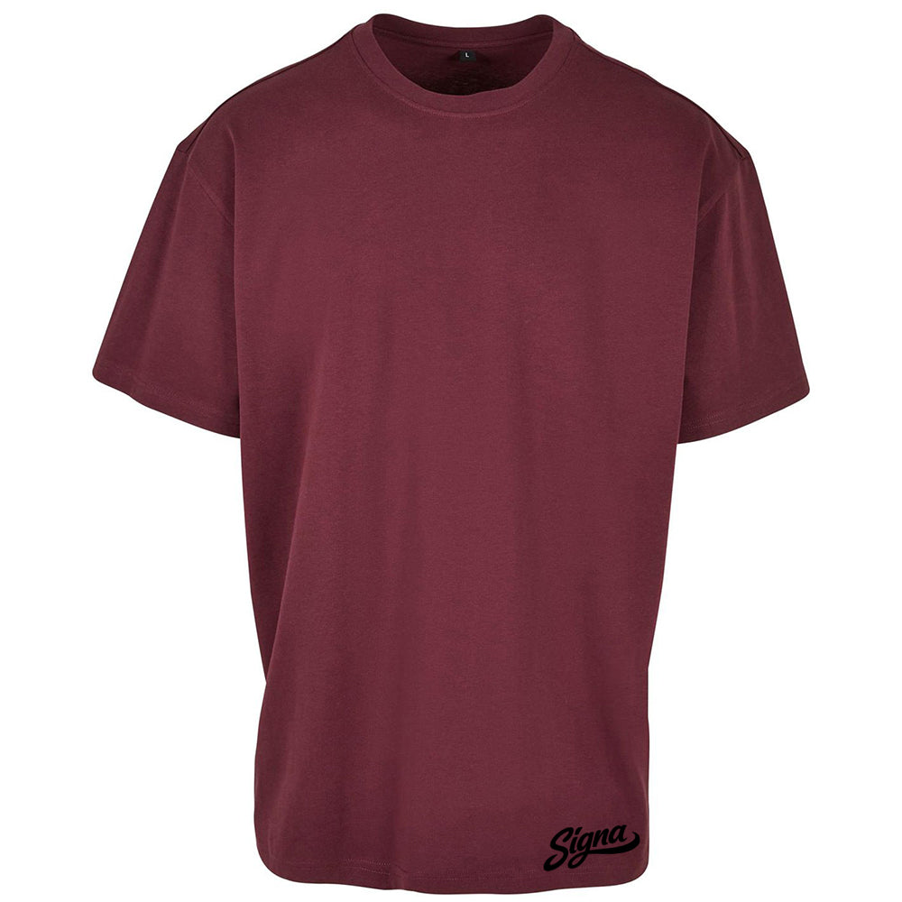 Oversized Heavyweight T shirt - small base print