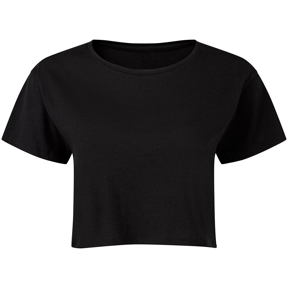 SALE ITEM - Cropped T shirt - Black