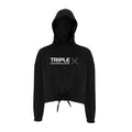 Triple X Performance Centre - Ladies cropped Drawstring hoodie