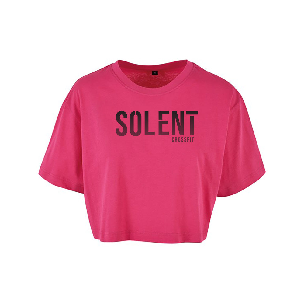 SOLENT LYMINGTON - Ladies Cropped T shirt - Standard Print