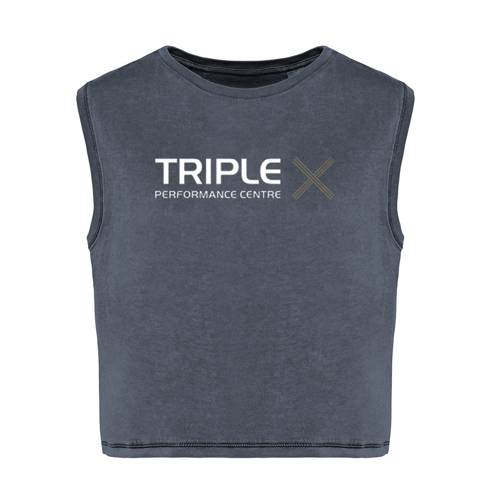 Triple X Performance Centre - Ladies Cropped Tank Top