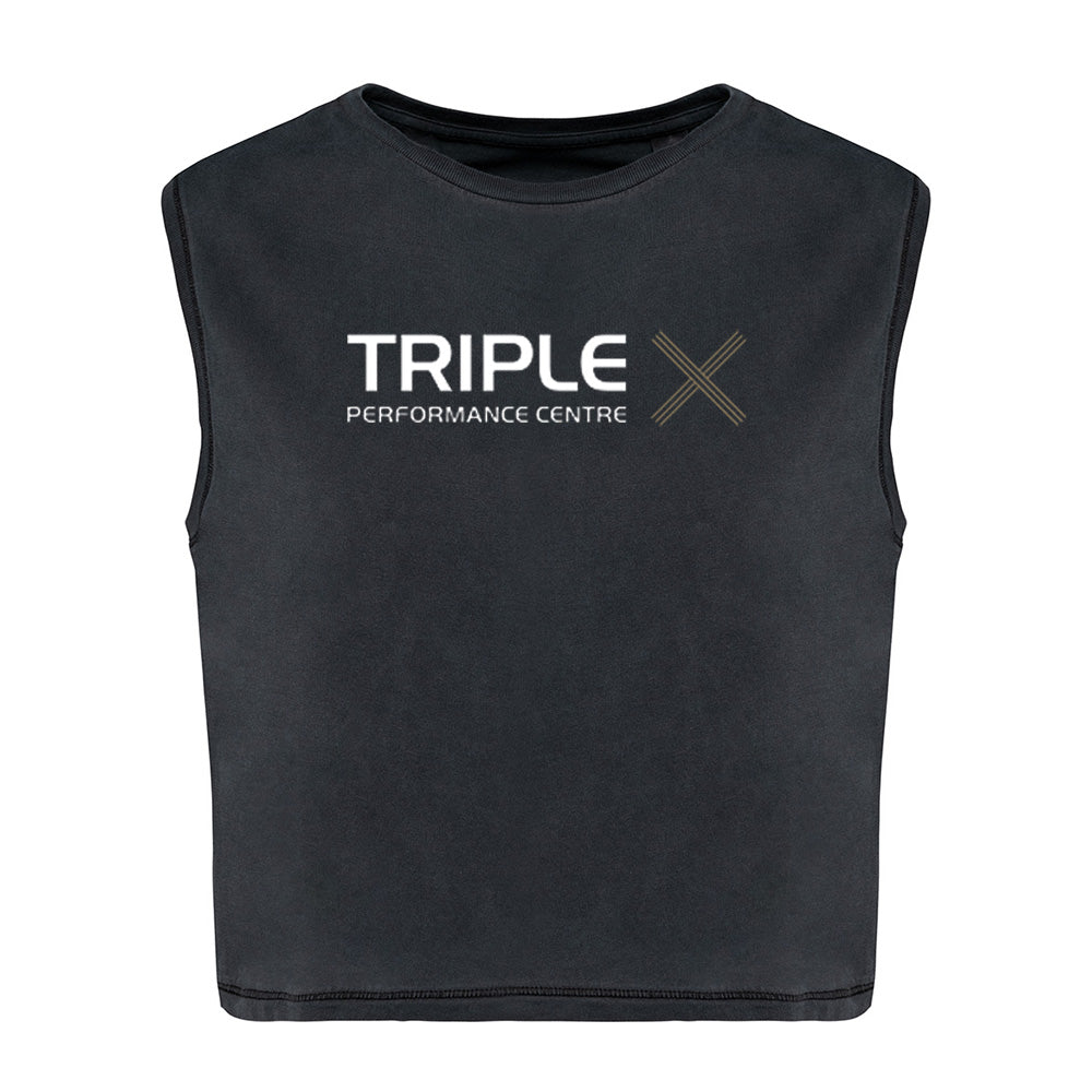 Triple X Performance Centre - Ladies Cropped Tank Top