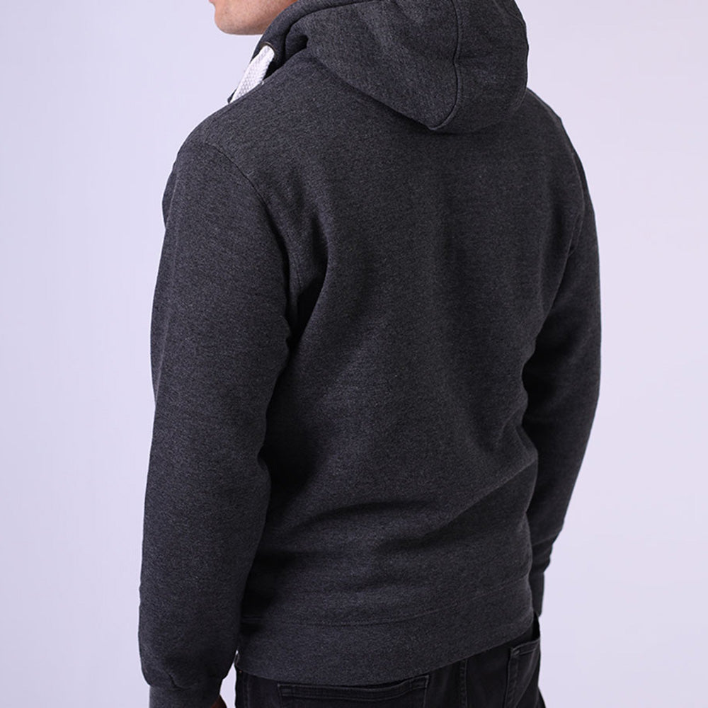 Fleece Lined Zip Up Hoodie