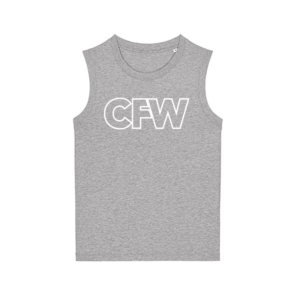 CrossFit Witham Lincoln - Ladies Muscle Vest - CFW Print
