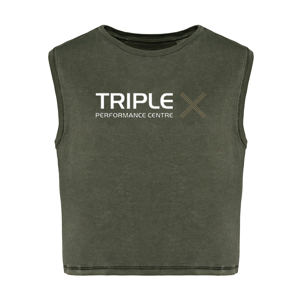 Triple X Performance Centre - Ladies Cropped Tank Top