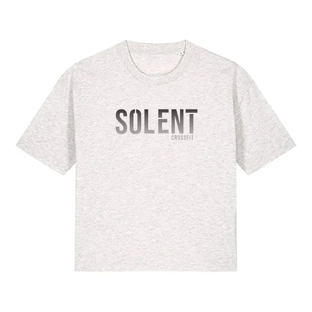 SOLENT CROSSFIT - Ladies Boxy short T shirt - Standard print