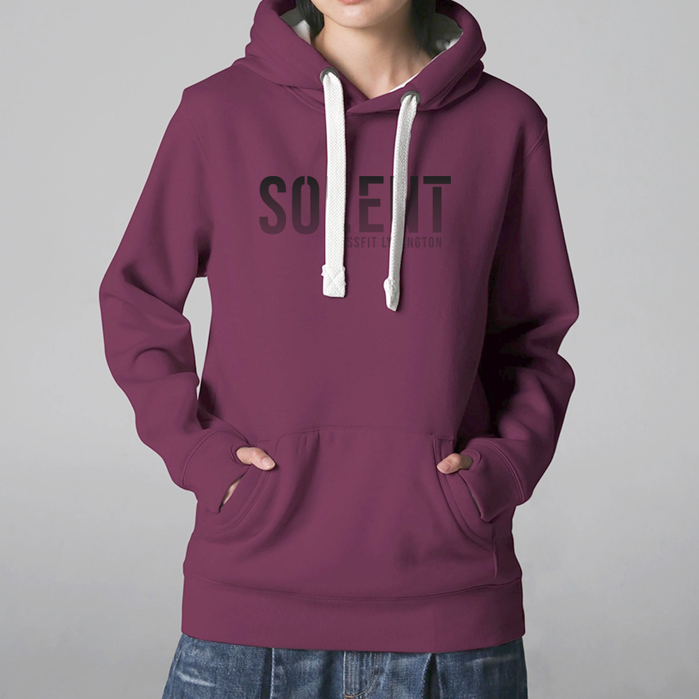SOLENT LYMINGTON - Heavyweight Pullover hoodie - Standard Print