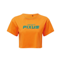 CrossFit Fixus - Cropped Orange T shirt - Glitter Print
