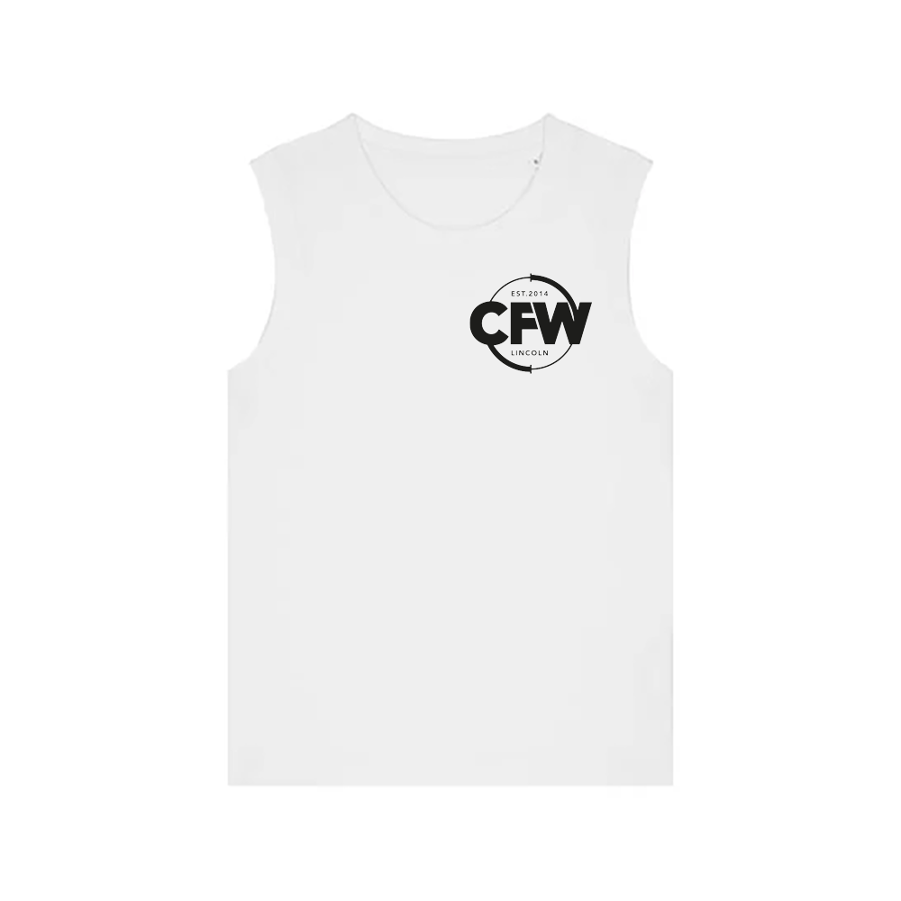 CrossFit Witham Lincoln - Ladies Muscle Vest - Circle Print
