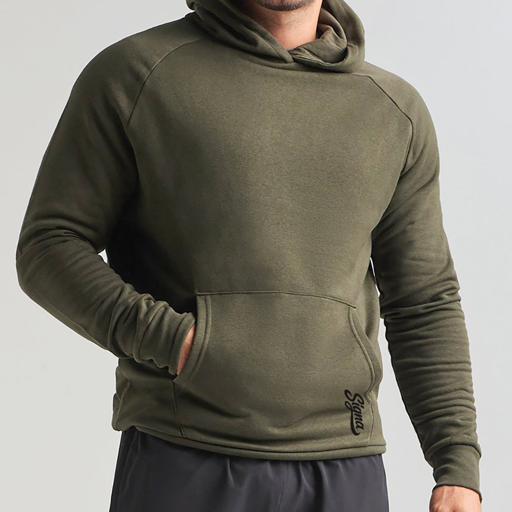Athletic Fitted Hoodie