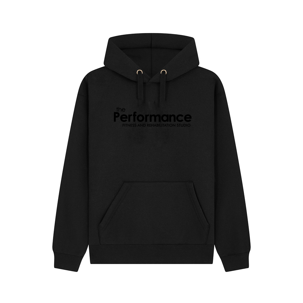 The Performance Zone Lightweight Hoodie - black print