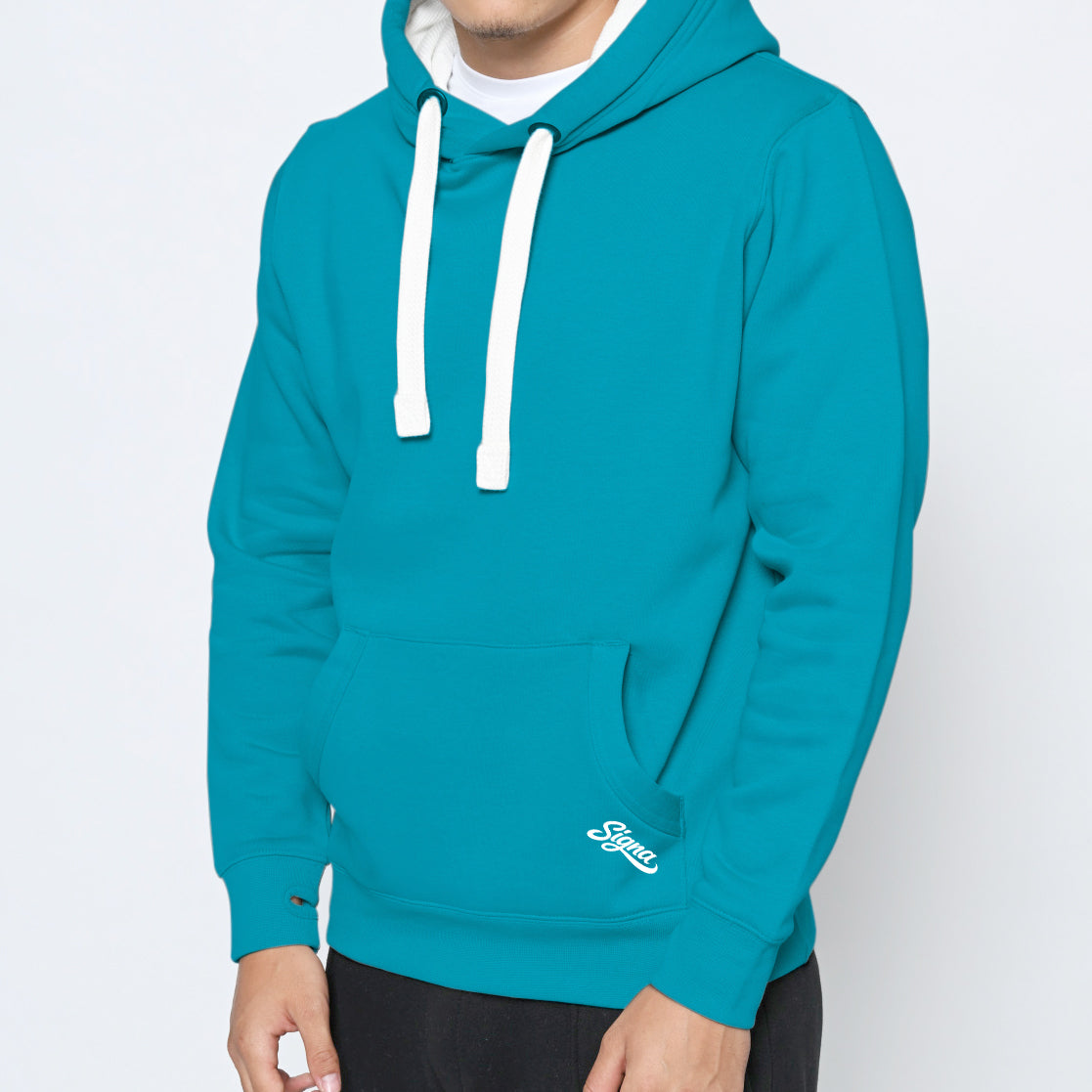 Heavyweight Pullover hoodie - Subtle Print