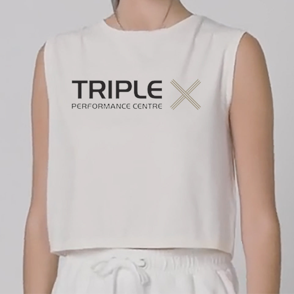 Triple X Performance Centre - Ladies Cropped Tank Top