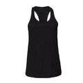 SALE ITEM - LADIES RACER BACK VEST - BLACK