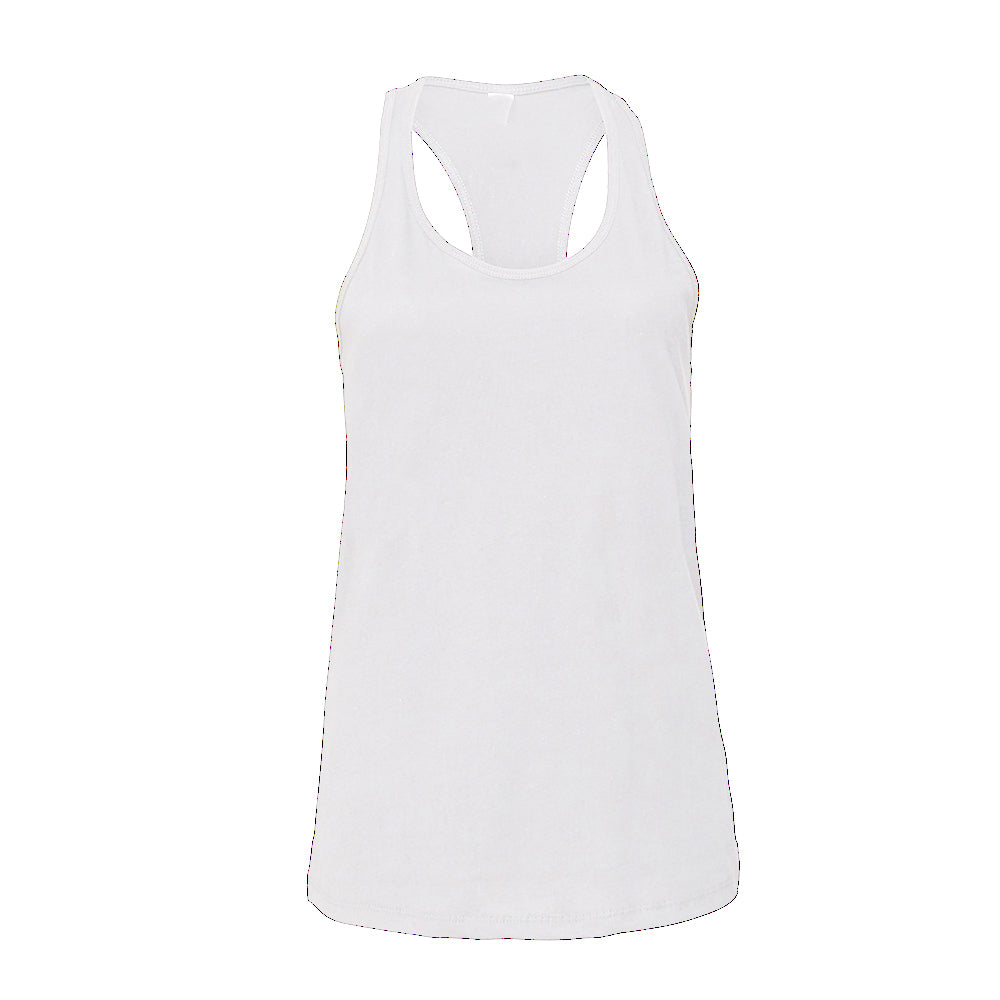SALE ITEM - LADIES RACER BACK VEST - WHITE
