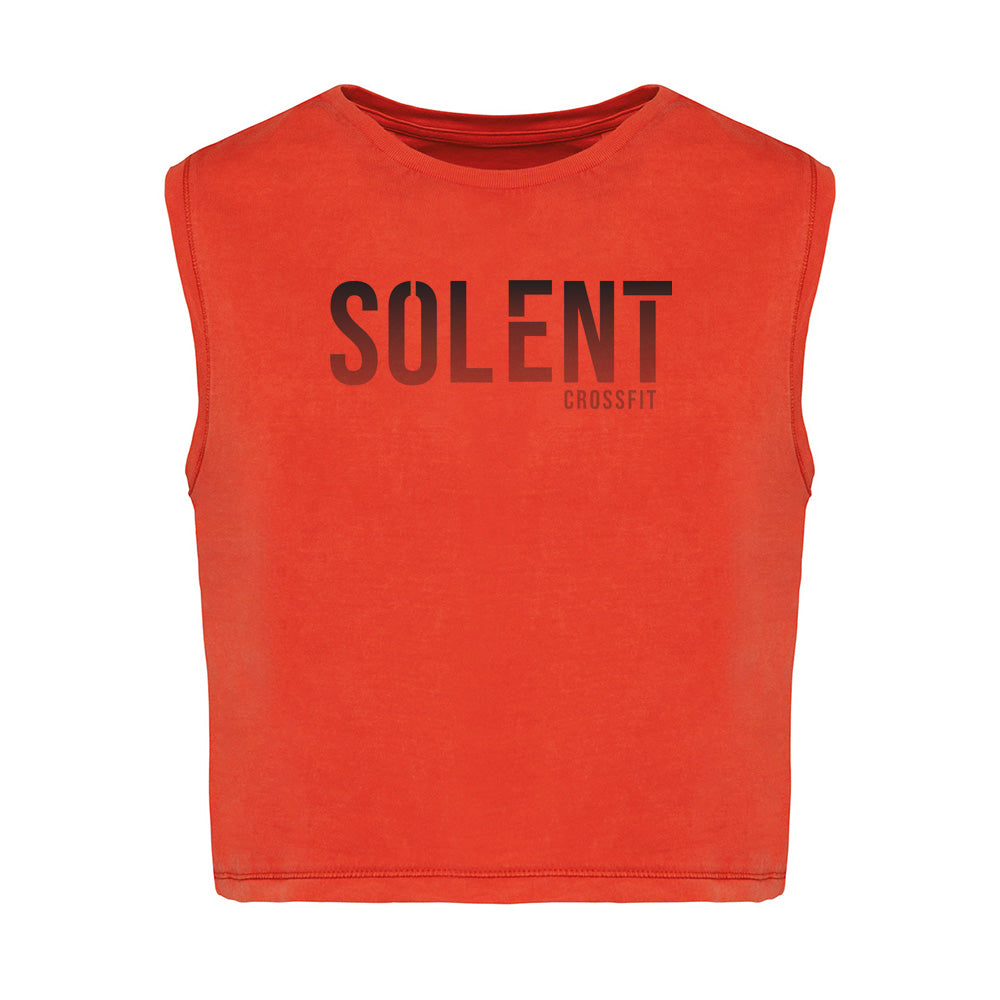 SOLENT CROSSFIT - Cropped Vest - Standard print