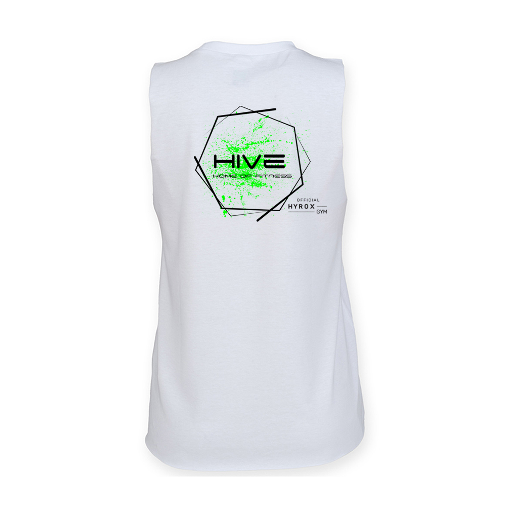 Hive - Ladies high neck muscle vest