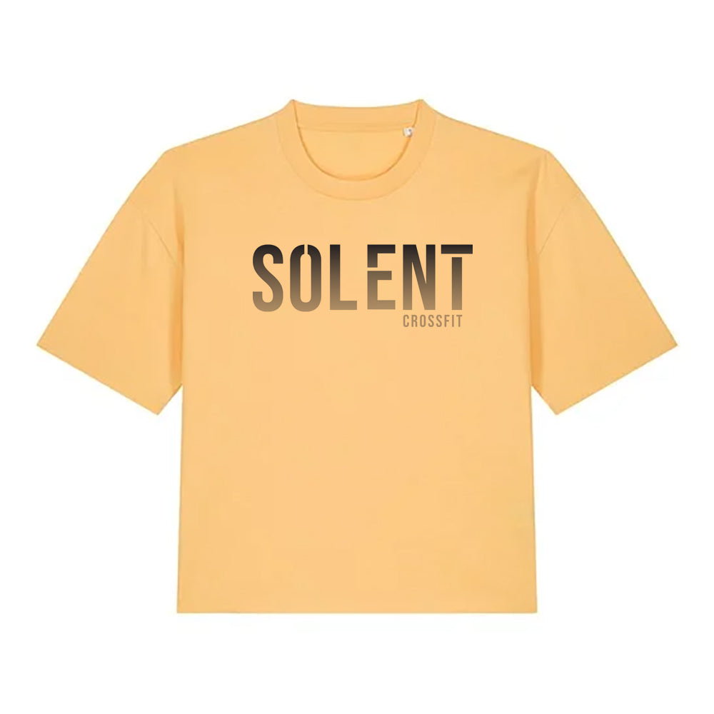 SOLENT LYMINGTON - Ladies Boxy short T shirt - Standard print