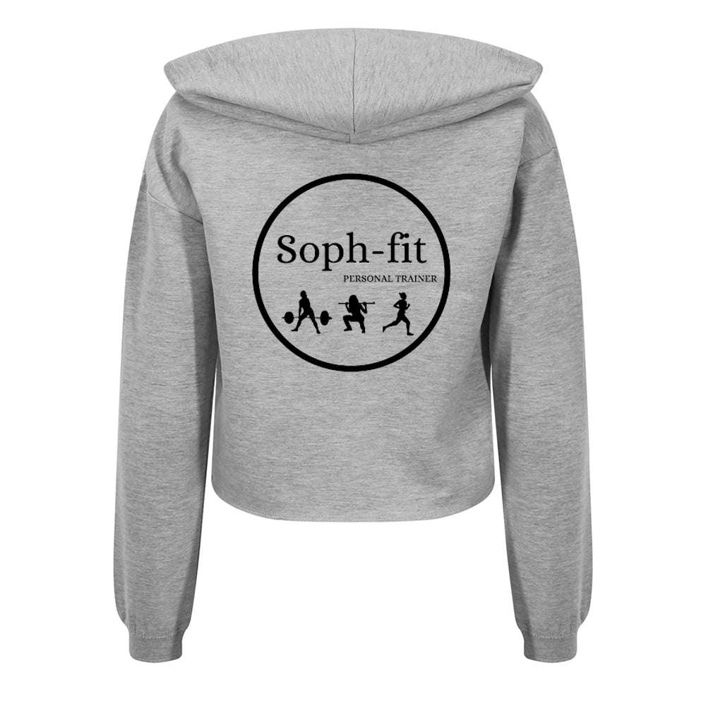 Soph-Fit - Cropped Ladies Hoodie