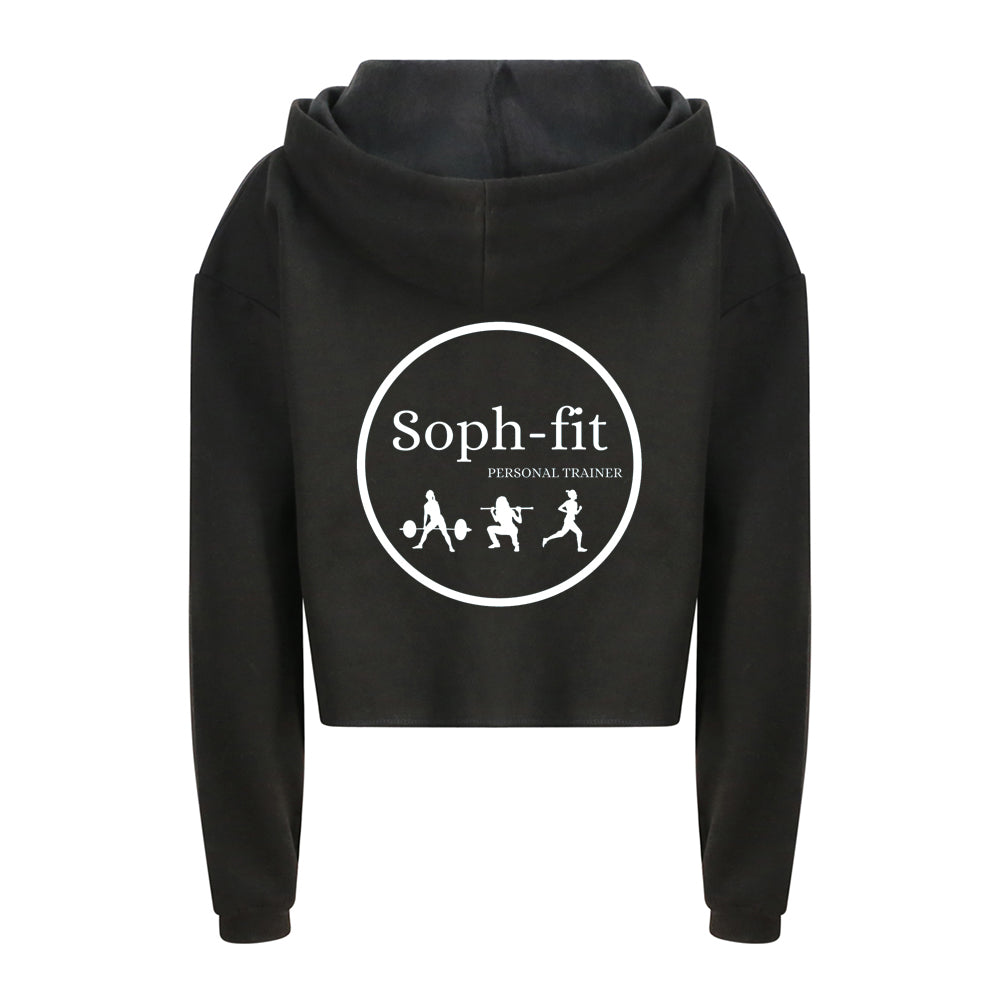 Soph-Fit - Cropped Ladies Hoodie