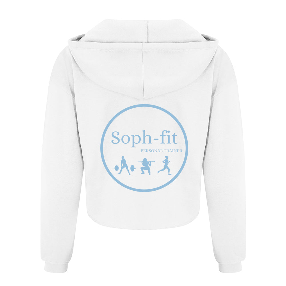 Soph-Fit - Cropped Ladies Hoodie