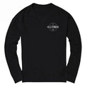 Sweatshirt - IS.E.FITNESS Black Sweatshirt
